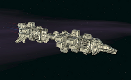 Terran Transport freighter