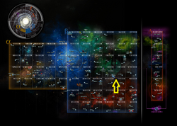 Beta Thoridor Sector Map