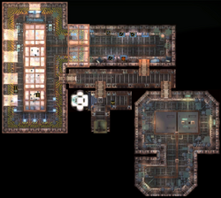 Drozana Station map