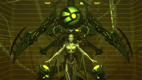 star trek online borg queen