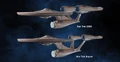 The Kelvin-timeline Constitution-class variants