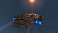 Tactical Escort Retrofit, Defiant-class, in the Jenolan Dyson Sphere