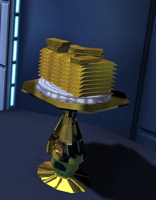 Latinum Pile Floor Trophy Official Star Trek Online Wiki