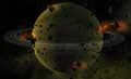 Planet Omar, which is orbited by Omar Station.