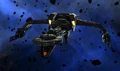 A Klingon K'Tanco-class Battle Cruiser