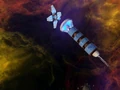Communications satellite in high orbit of Argelius II