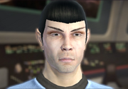 Spock on the bridge