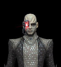 Borg Infected Romulan Lieutenant Male 01