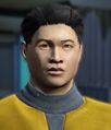 Harry Kim in his 2370's uniform, as seen in Tuvok's mindscape