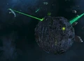 Fighting the Borg.