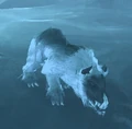 An Adult Jackal Mastiff in Obisek's base.