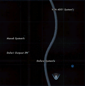 Map Defera Sector