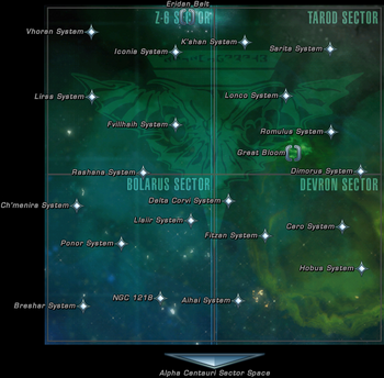 Iota Pavonis Sector Block