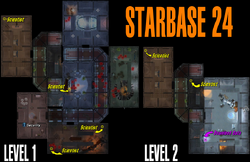 Starbase 24 interior - Starbase 24 rescue