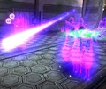Arranhu turned purple by his mind weapon.