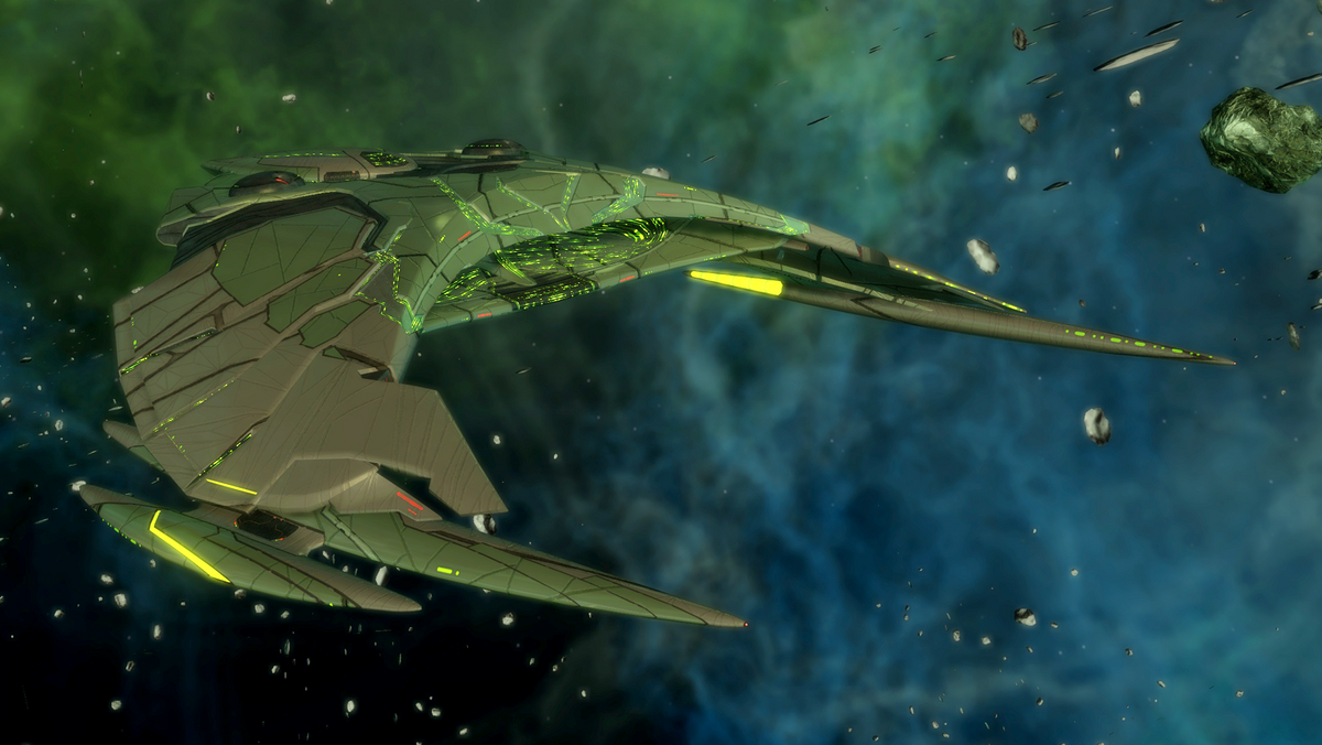 Kelvin Timeline T'laru Intel Carrier Warbird - Official Star