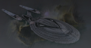 Plaque for the Enterprise-E in the fleet starbase