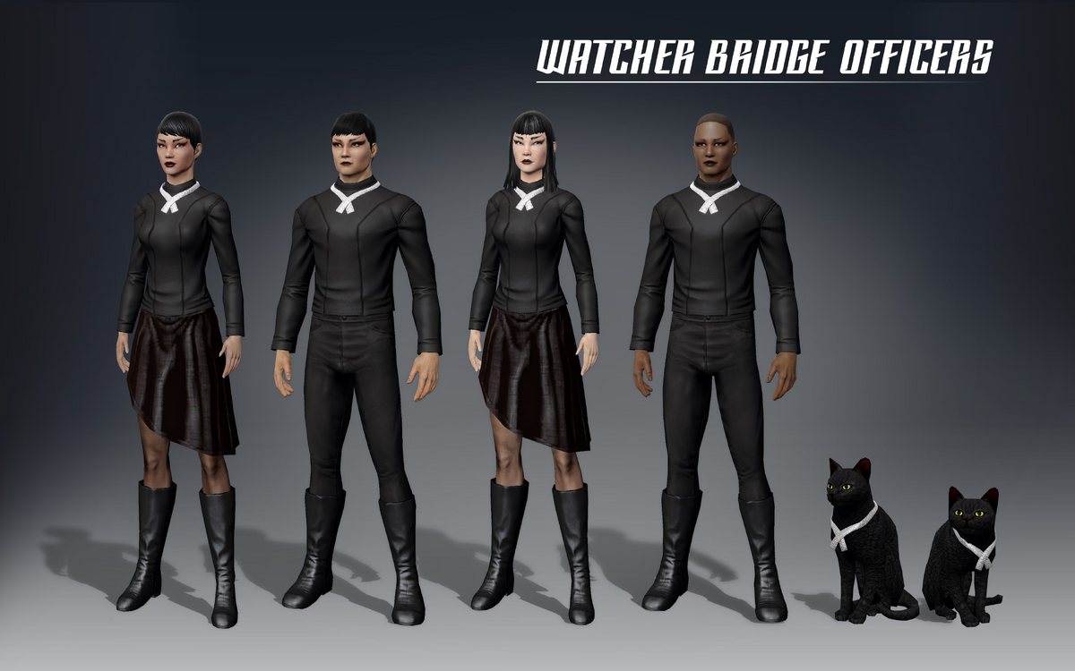 Star Trek Online Tos Enterprise Bridge Officers Pack Watcher Companion Bridge Officers - Official Star Trek Online Wiki