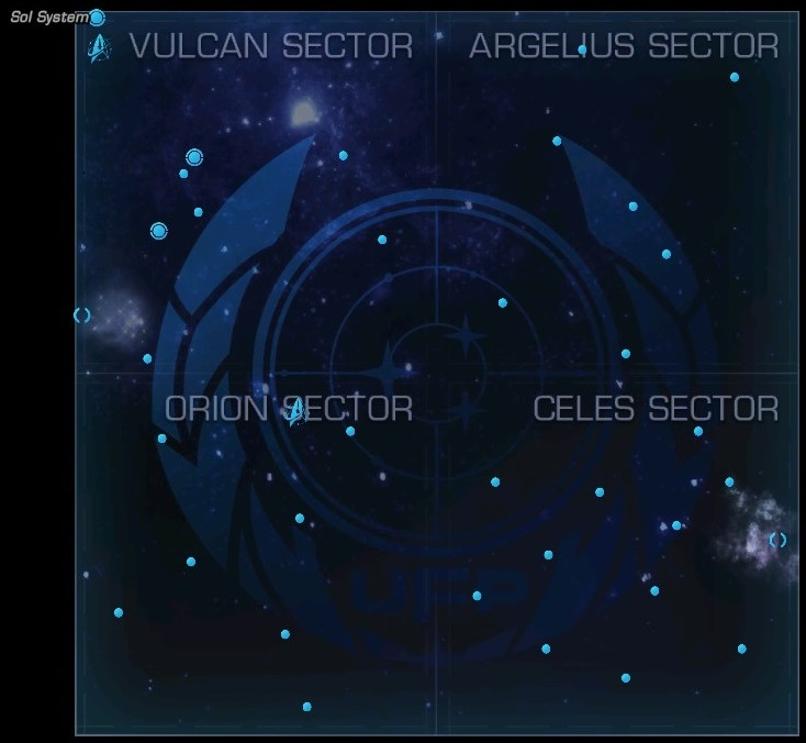 Map of the Beta Quadrant