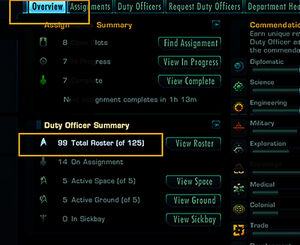 Duty Officer Roster Slots upgraded image