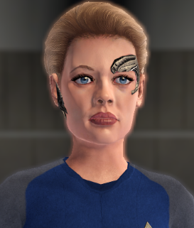 Genesis 9 hair. Анника Хансен Стартрек. Seven of Nine. Seven of Nine fanart.