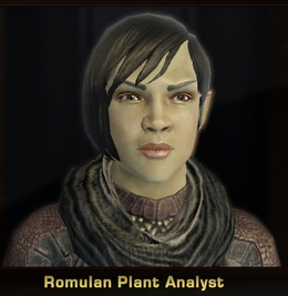 Romulan Plant Analyst