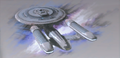 The Enterprise-C plaque in fleet starbases.