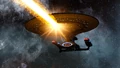 Galaxy-class dreadnought firing Phaser Spinal Lance