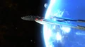 Fleet Assault Cruiser above Risa.