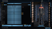 The tailor offers free customization of characters and officers