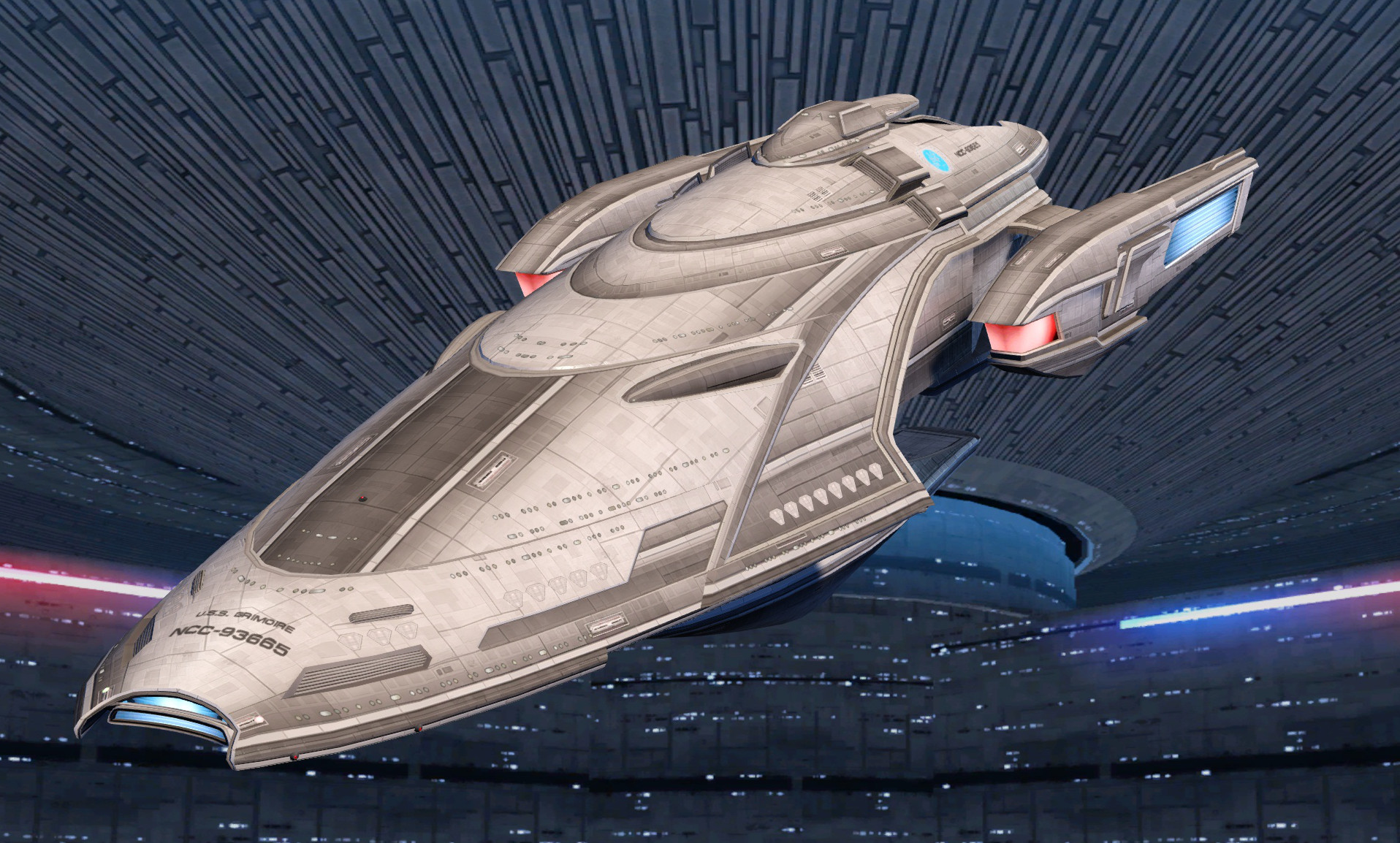 Fleet Nimbus Deep Space Science Vessel - Official Star Trek Online