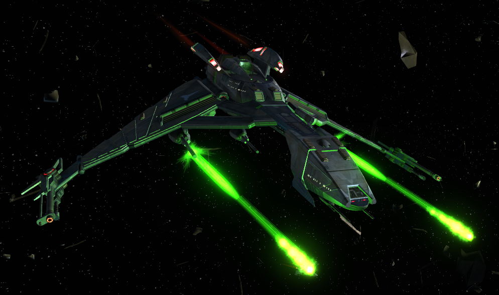 klingon bird of prey battle