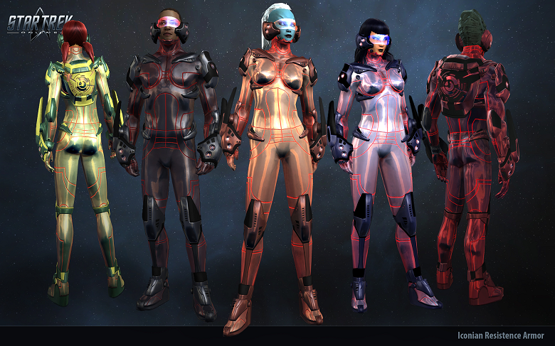 star trek online iconian set