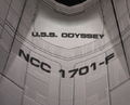 Mislabelled U.S.S. Odyssey.