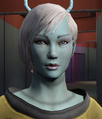 A TOS-style Andorian Female