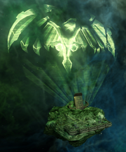 The memorial to the destruction of Romulus