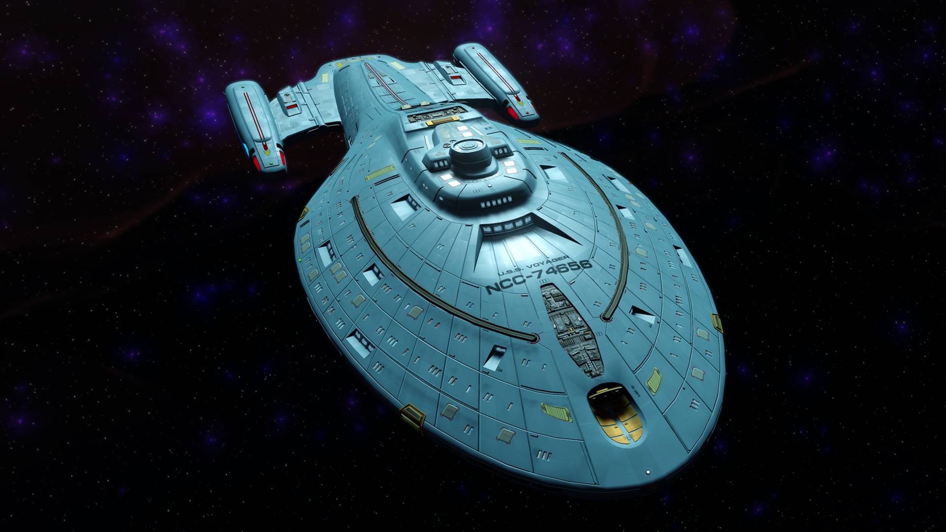 spaceships from star trek