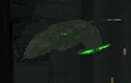 A Tiercel class shuttle in The Vault.