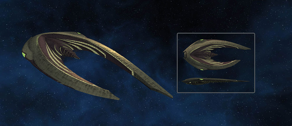 その他 Kongming,Erudite Strategist CSR HVN 1st Star Trek The Official Starships Collection | Klingon K't
