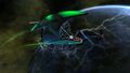 Sabotage Probe applying Electrical Damage to Romulan T'Varo