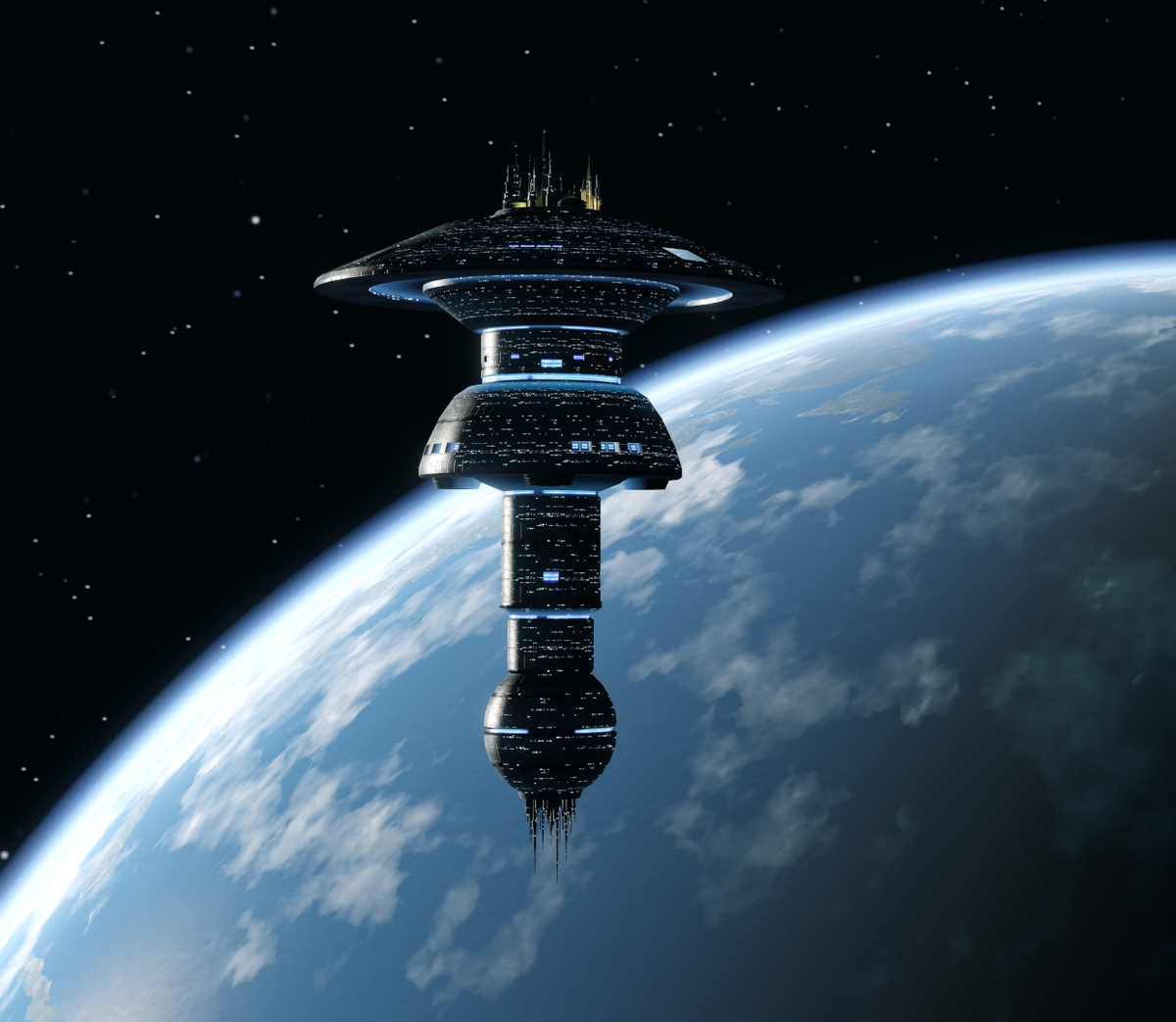 star trek earth spacedock size