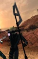 This Veteran uses his kar'takin.