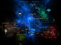 Early in-game map of Star Trek Online showing the Betazed System