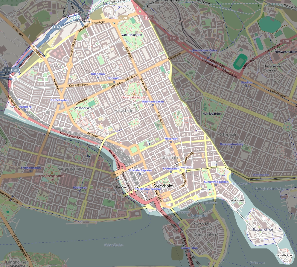 Image Result For Norrmalm Karta Stockholm Karta