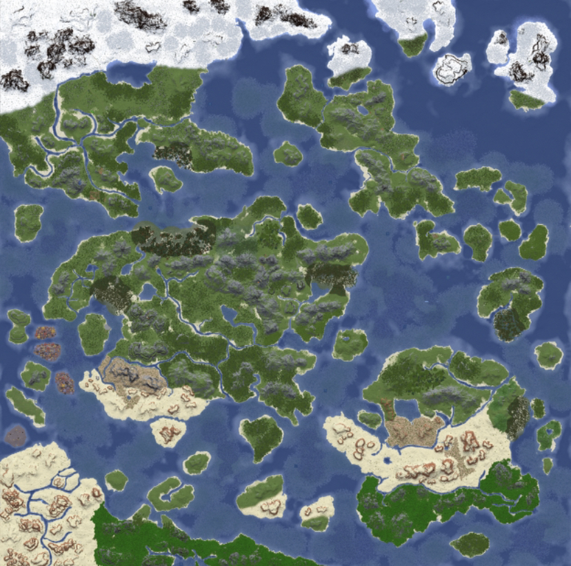 Minecraft MP server-World Map by KotomakiAsuka on DeviantArt