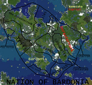 Bardonia Region Map, 15th December 2020