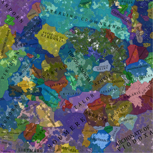 Guild's map on 3 March 2021
