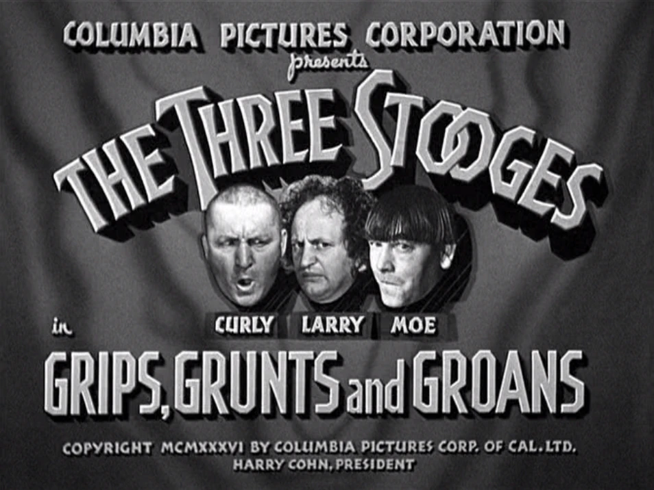 Grips, Grunts and Groans Stooges Wiki Fandom