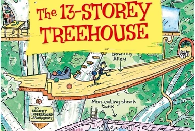 THE STOREY TREEHOUSE 13冊 A Strong Belief in Wicker: The 13-Storey Treehouse