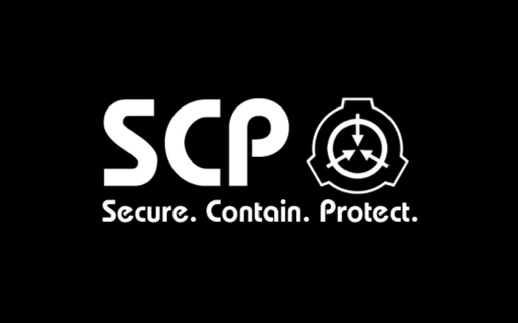 SCP Foundation Logo White lines | Postcard